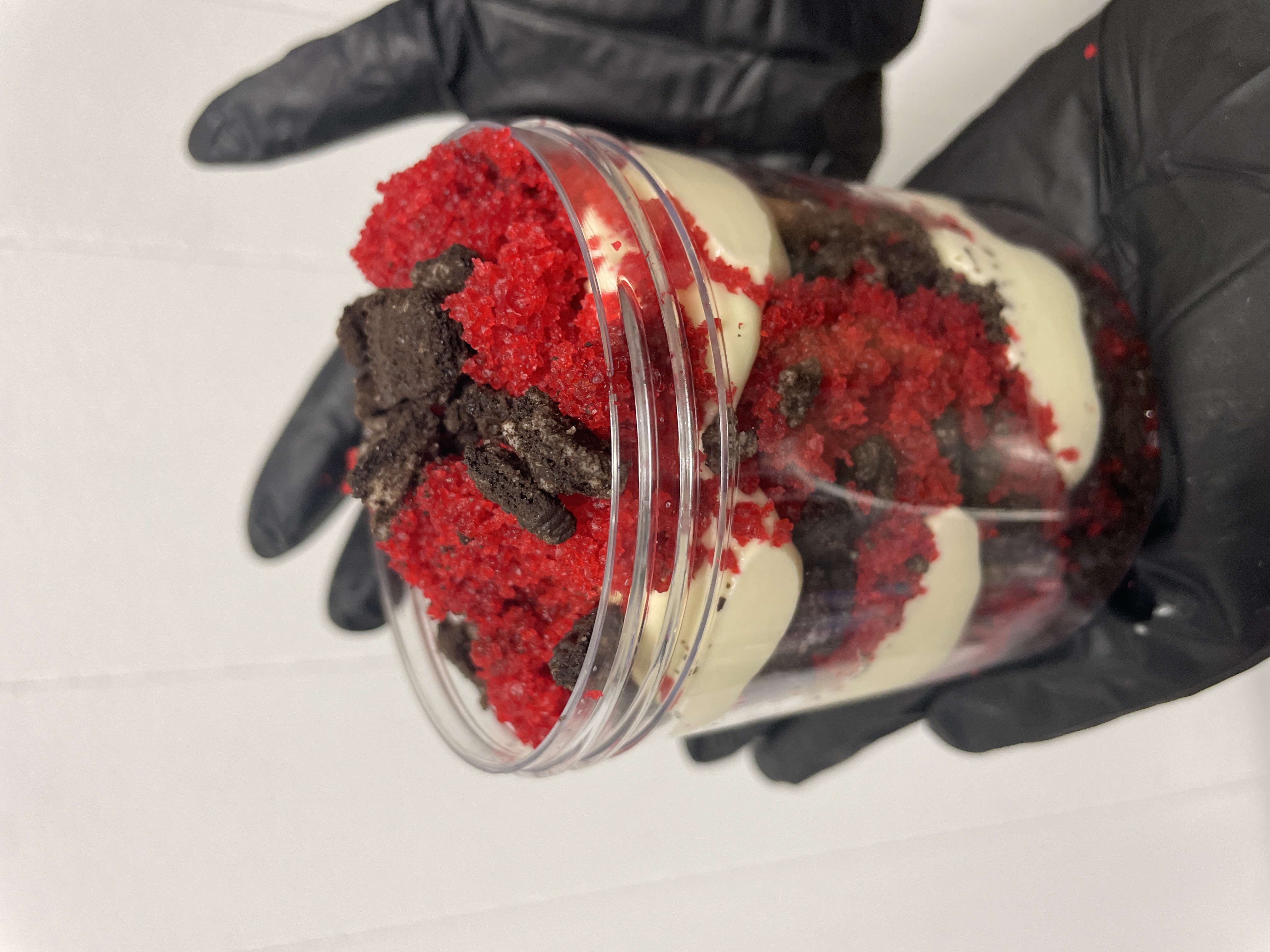 Red velvet dessert cup